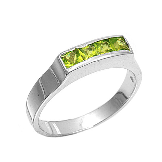 Silver CZ Baby Ring
