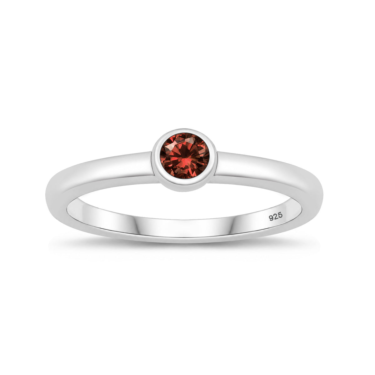Silver CZ Ring - Baby Ring