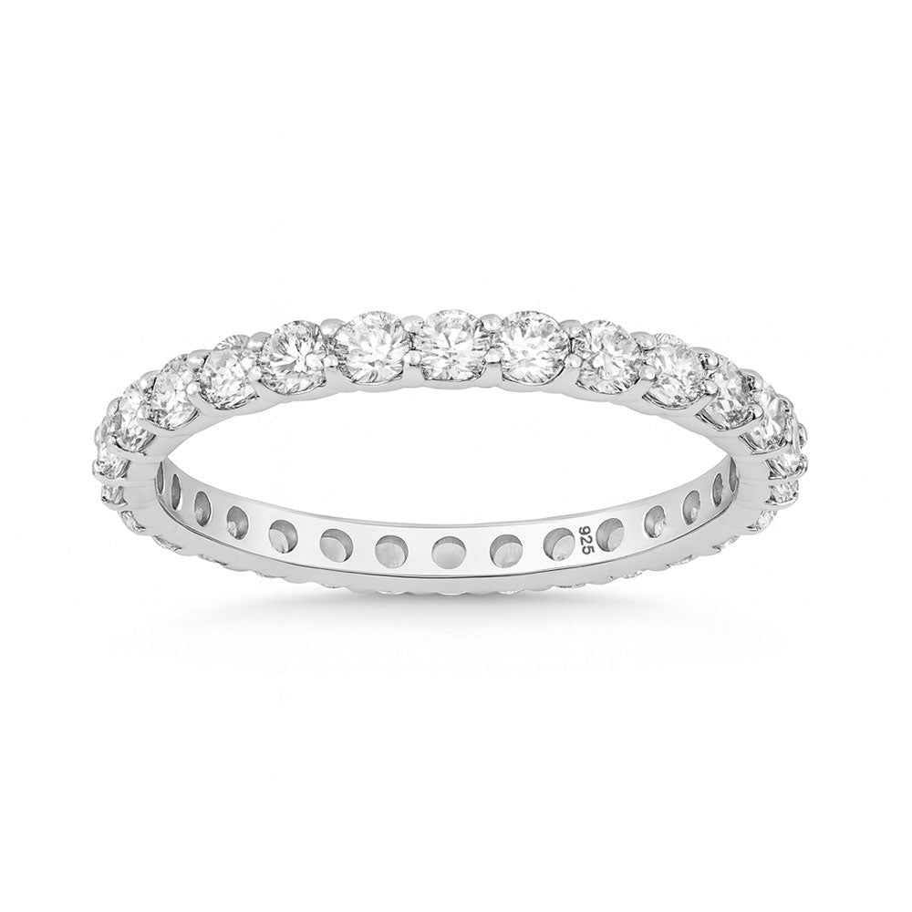 Lab Diamond Eternity Band Ring - 2.5 mm (1.4 carat)