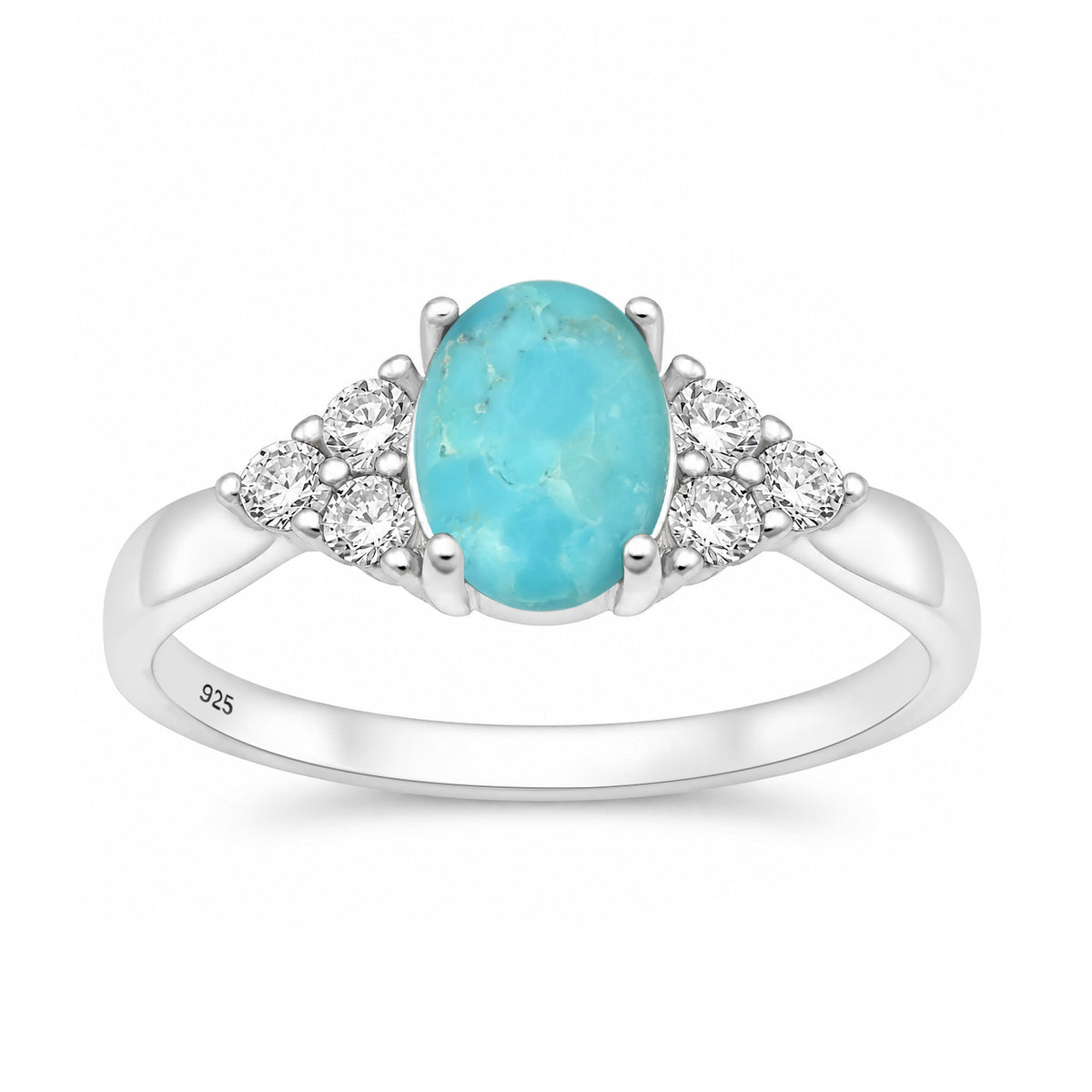 Silver Stone Ring