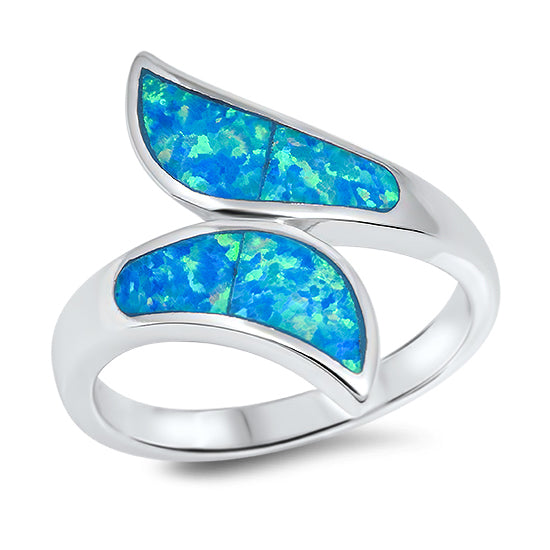 Silver Lab Opal Ring