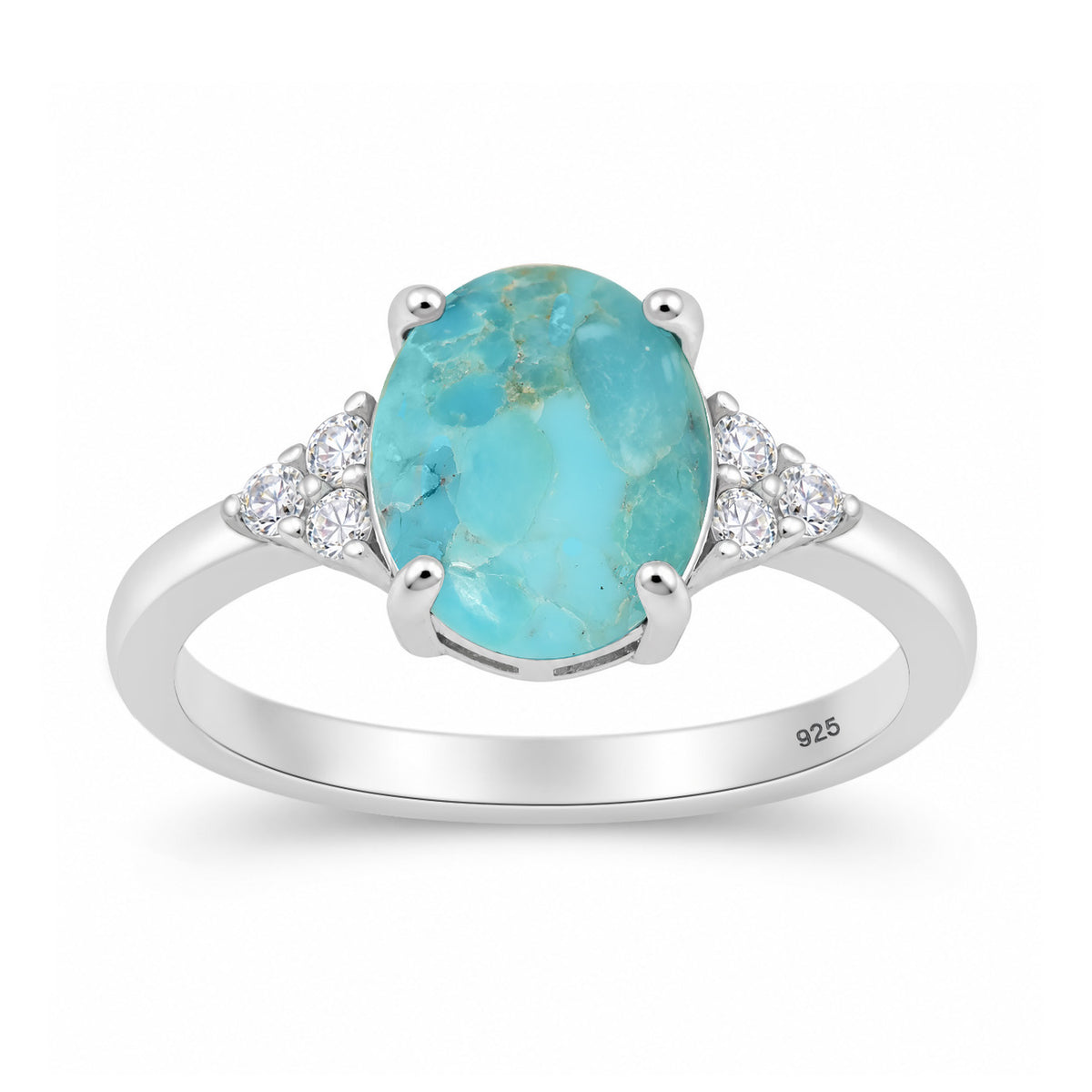 Silver Stone Ring