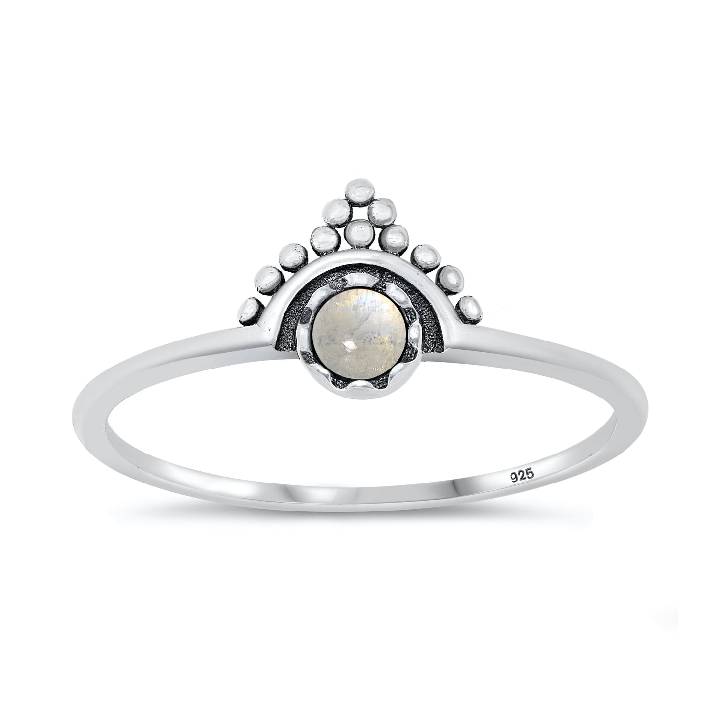 Silver Stone Ring