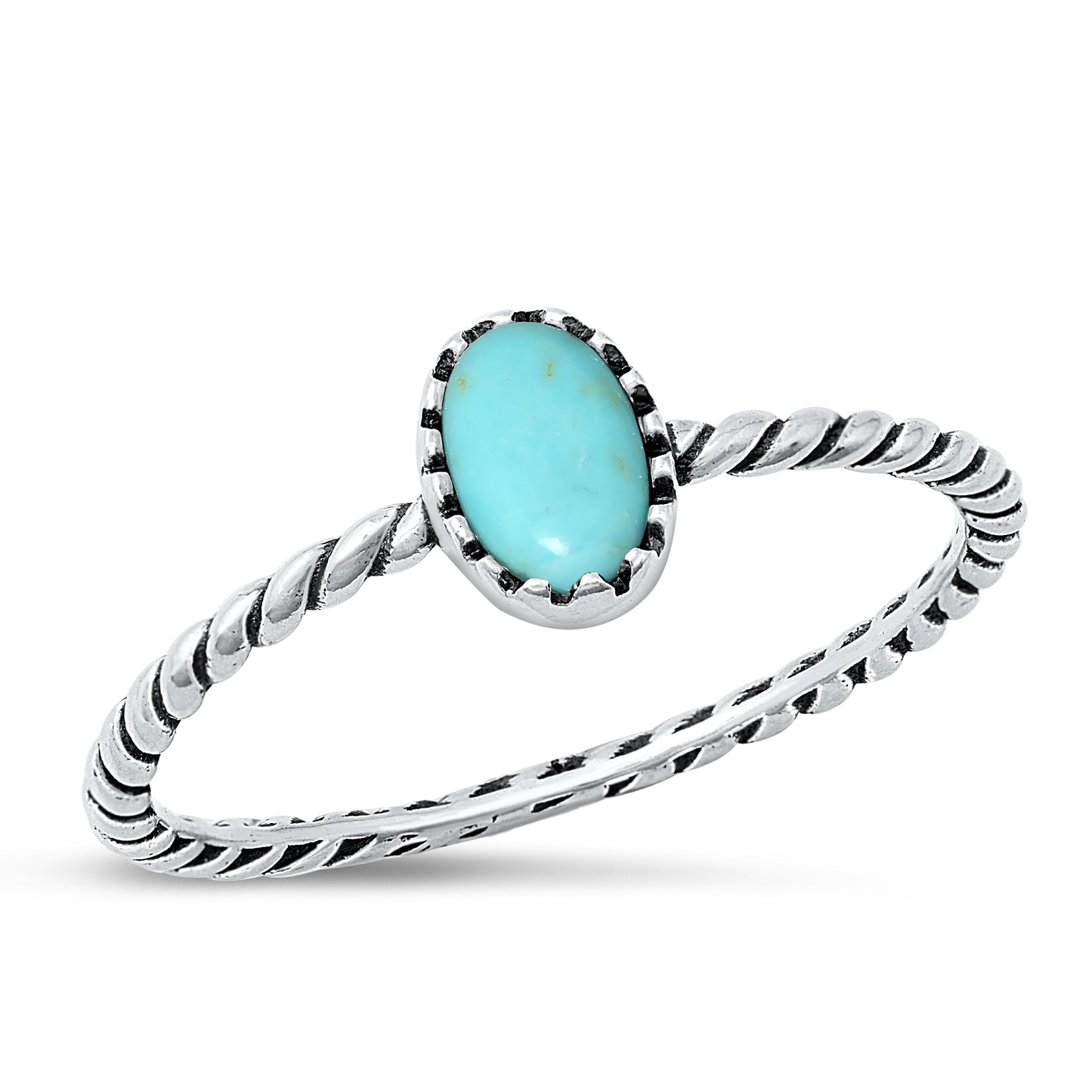 Silver Stone Ring
