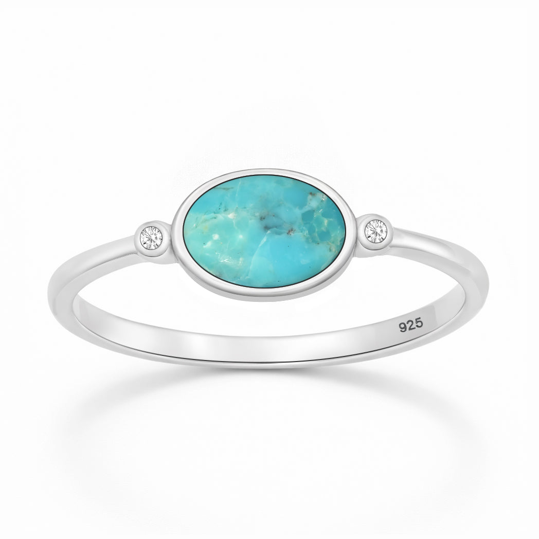 Silver Stone Ring