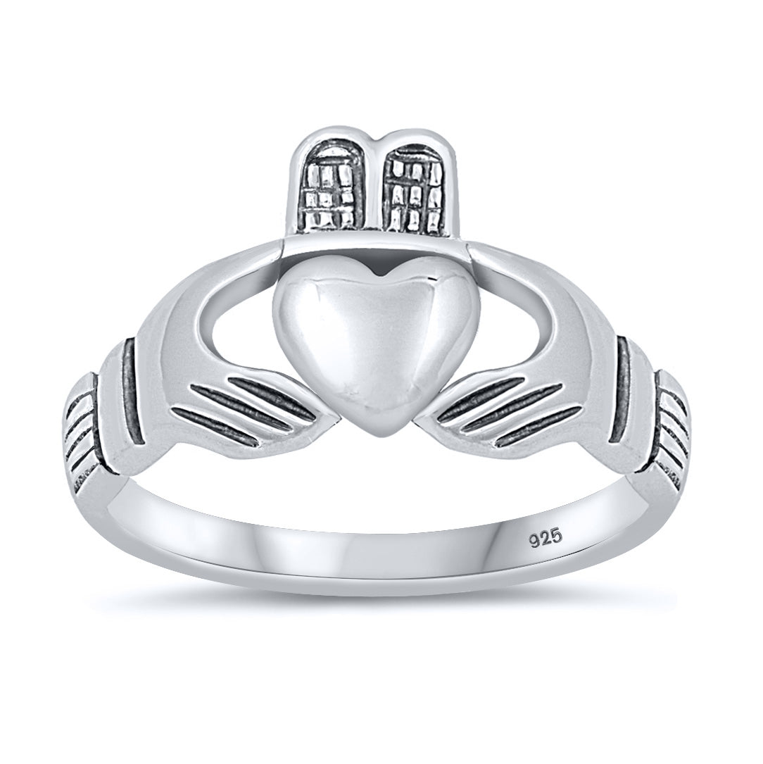 Silver Ring - Claddagh Ring