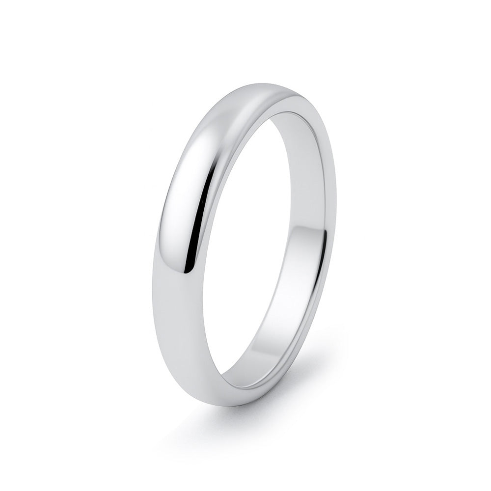 Silver Wedding Band - 3 mm