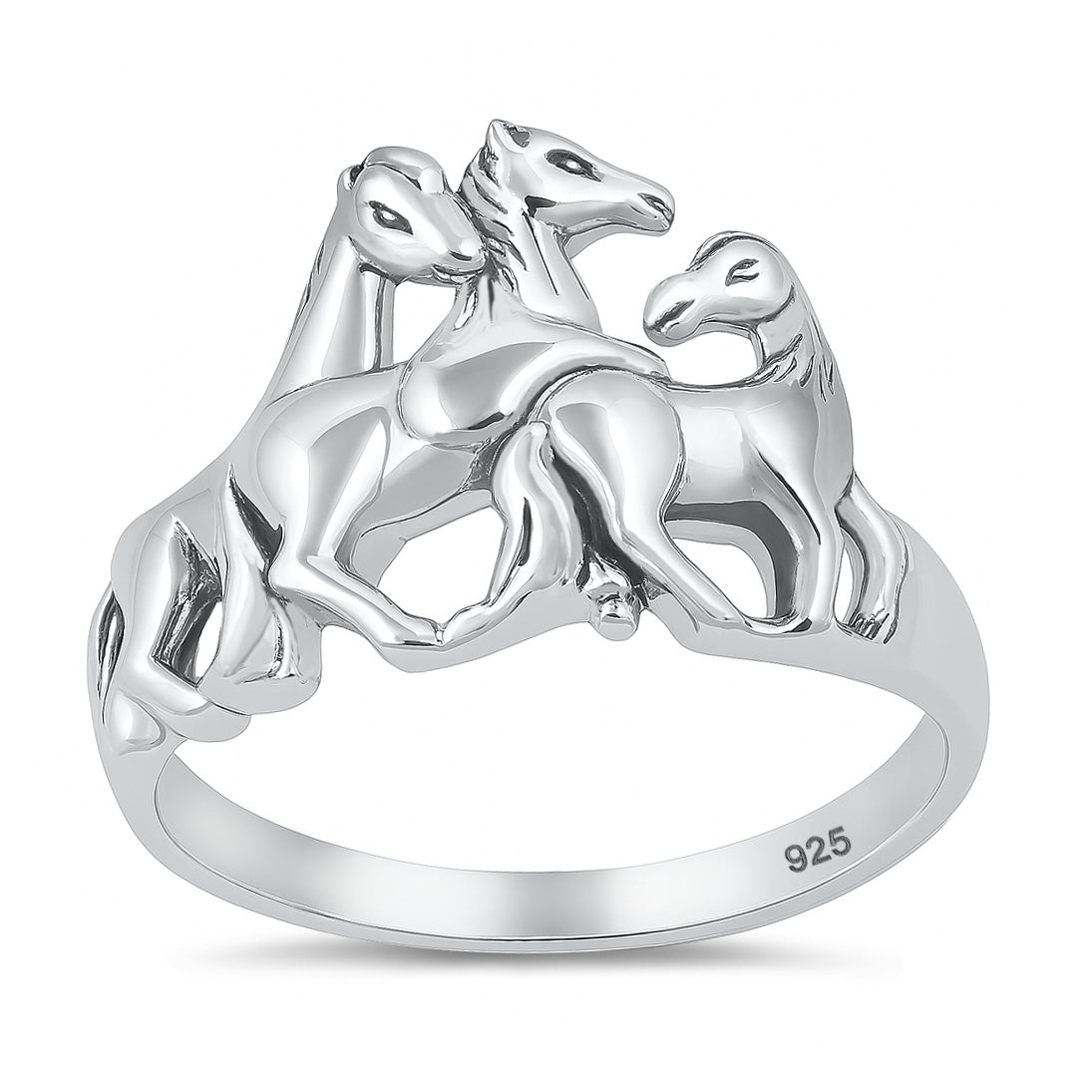 Silver Ring - Horse