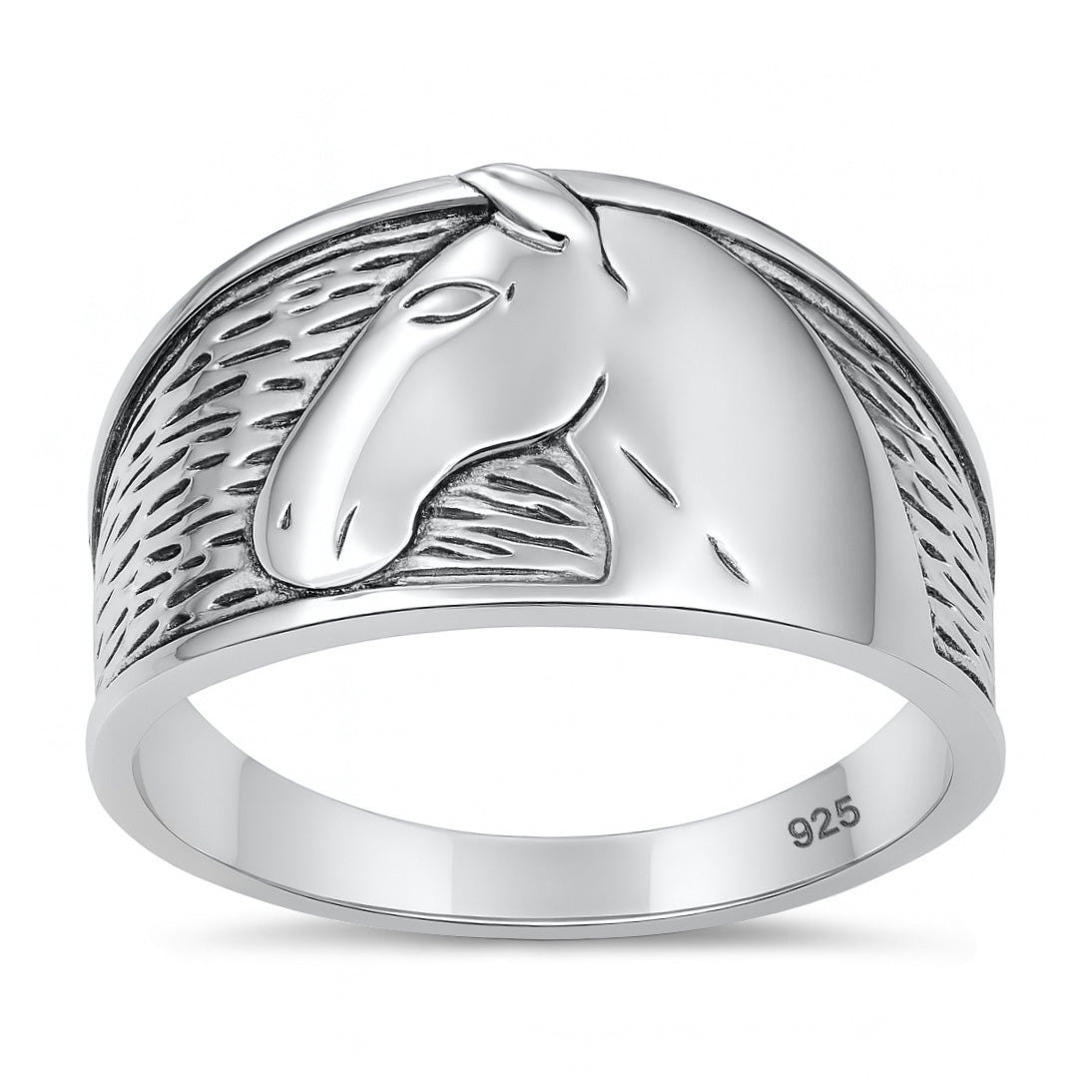 Silver Ring - Horse