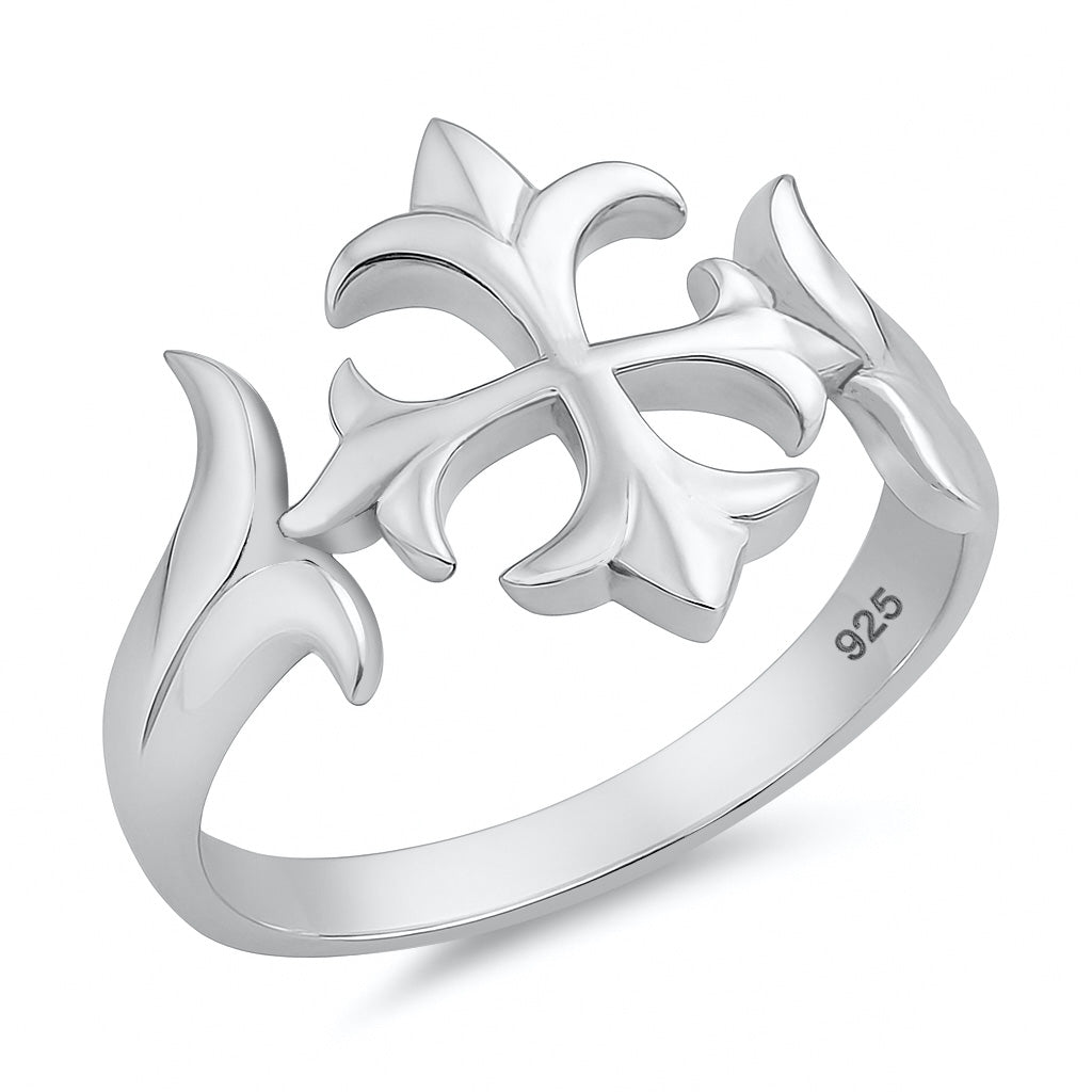 Silver Ring - Fleur-de-Lis