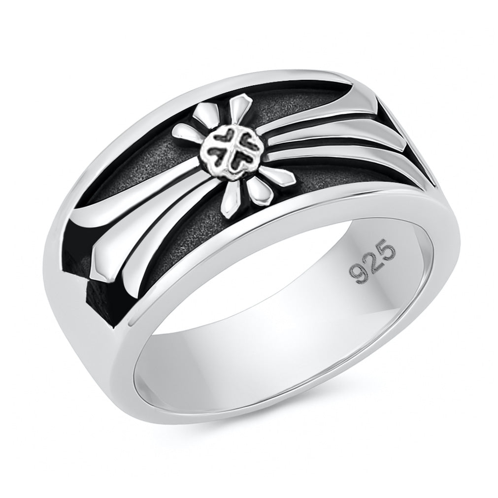 Silver Ring - Cross