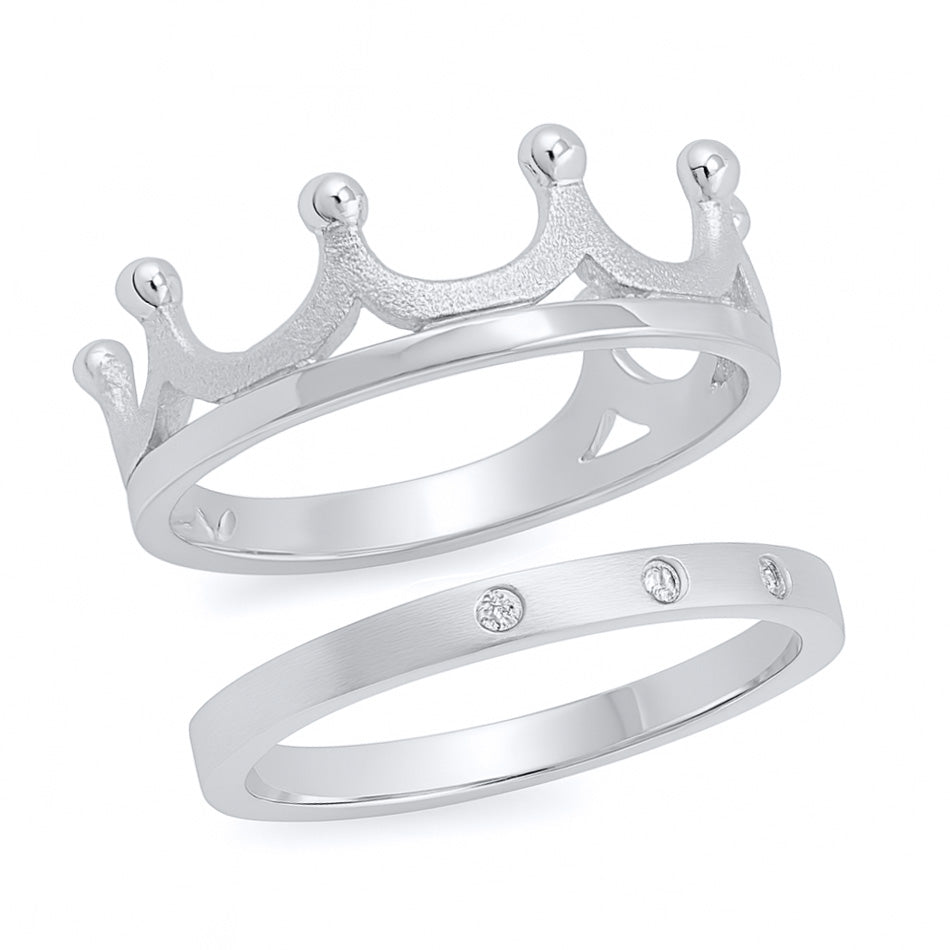 Silver Ring - Crown