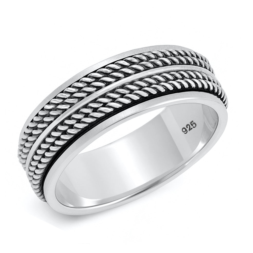 Silver Spinner Rings
