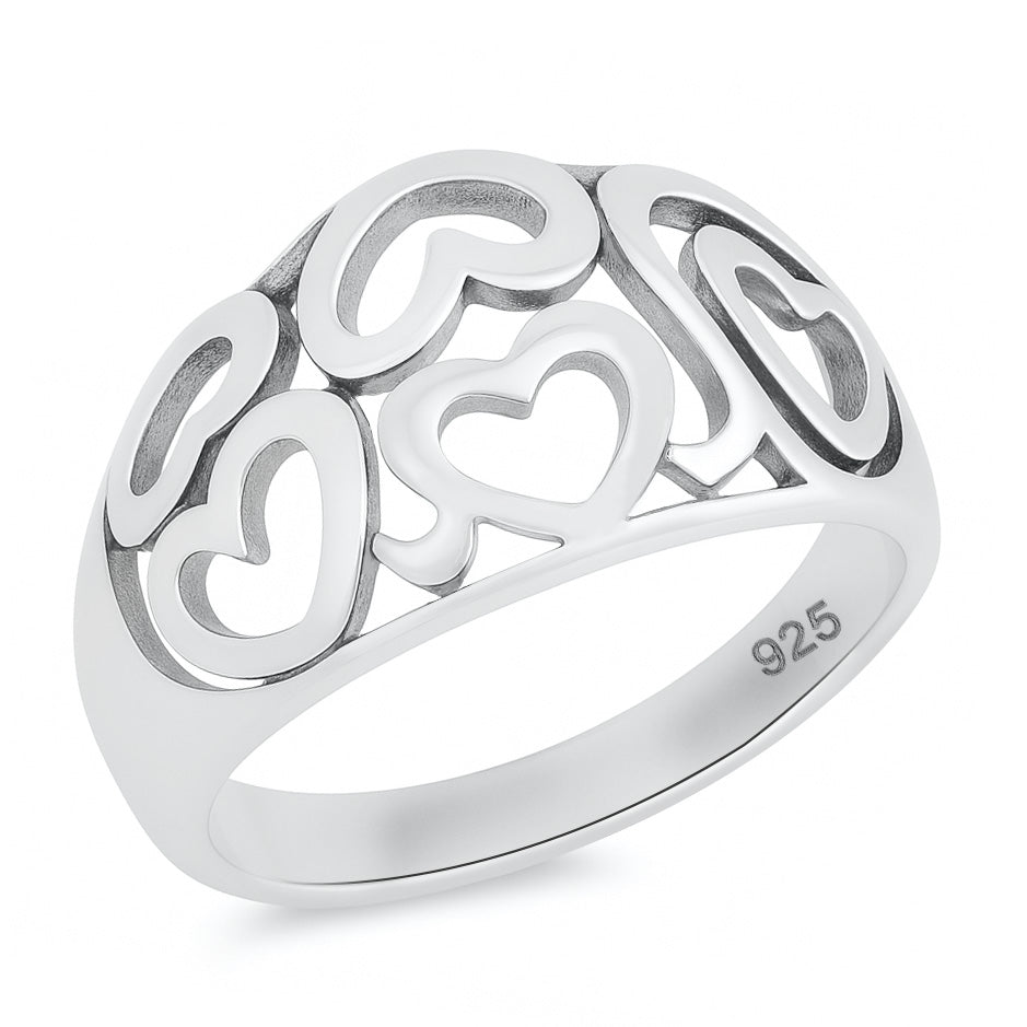 Silver Ring - Heart