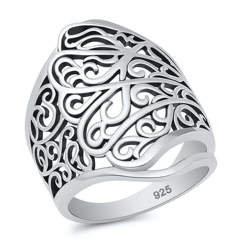 Silver Filigree Ring