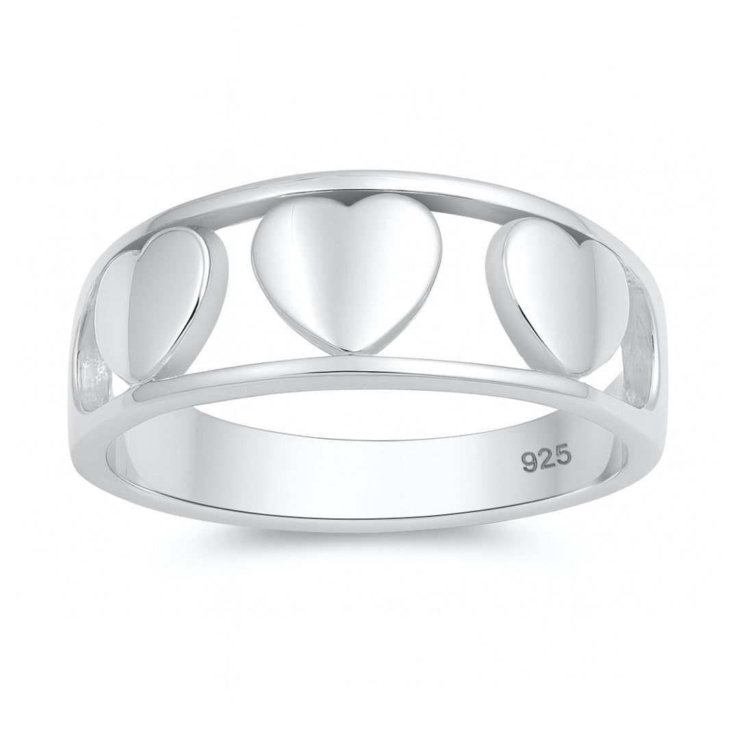 Silver Ring - Heart