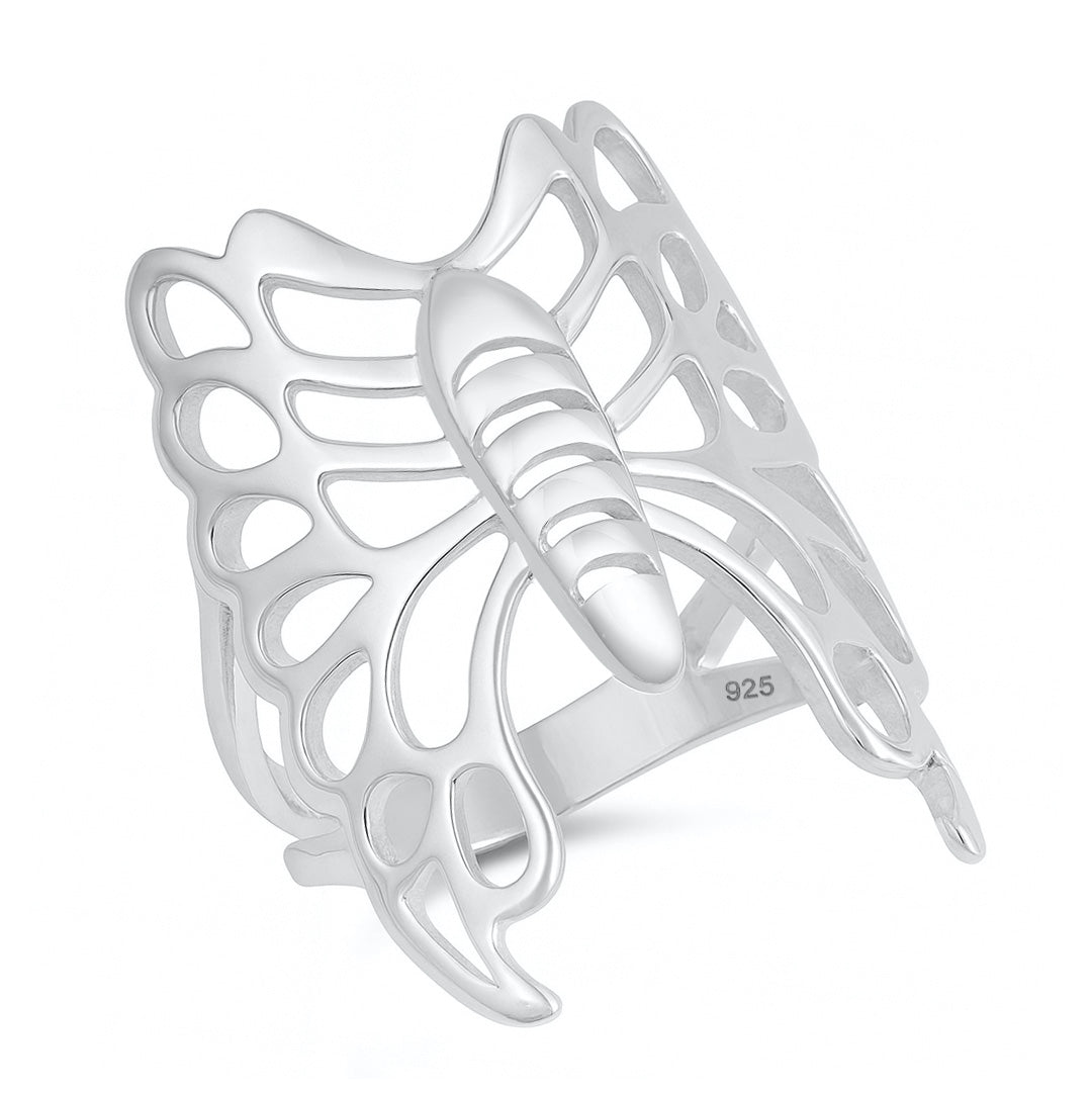 Silver Ring - Butterfly