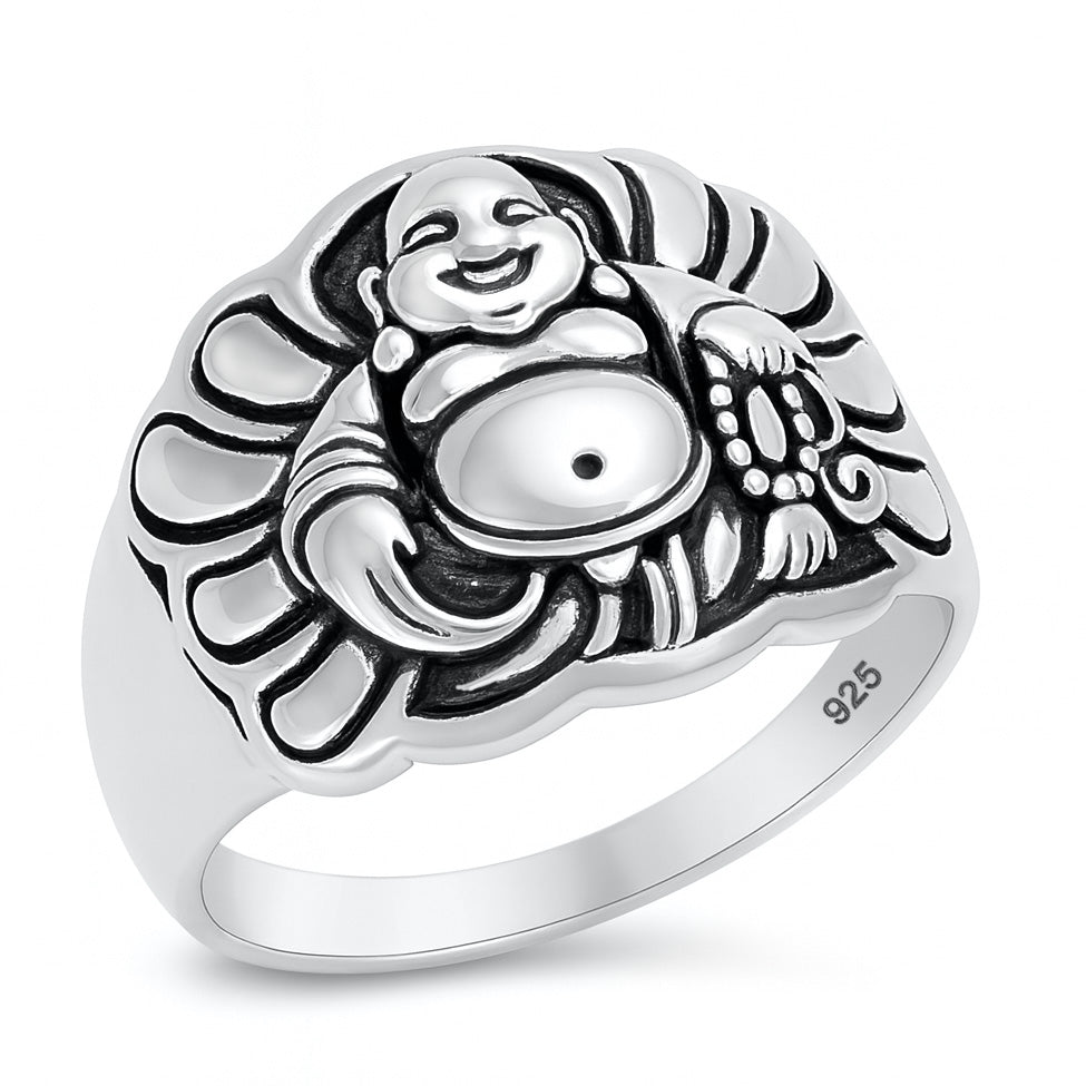 Silver Ring - Buddha