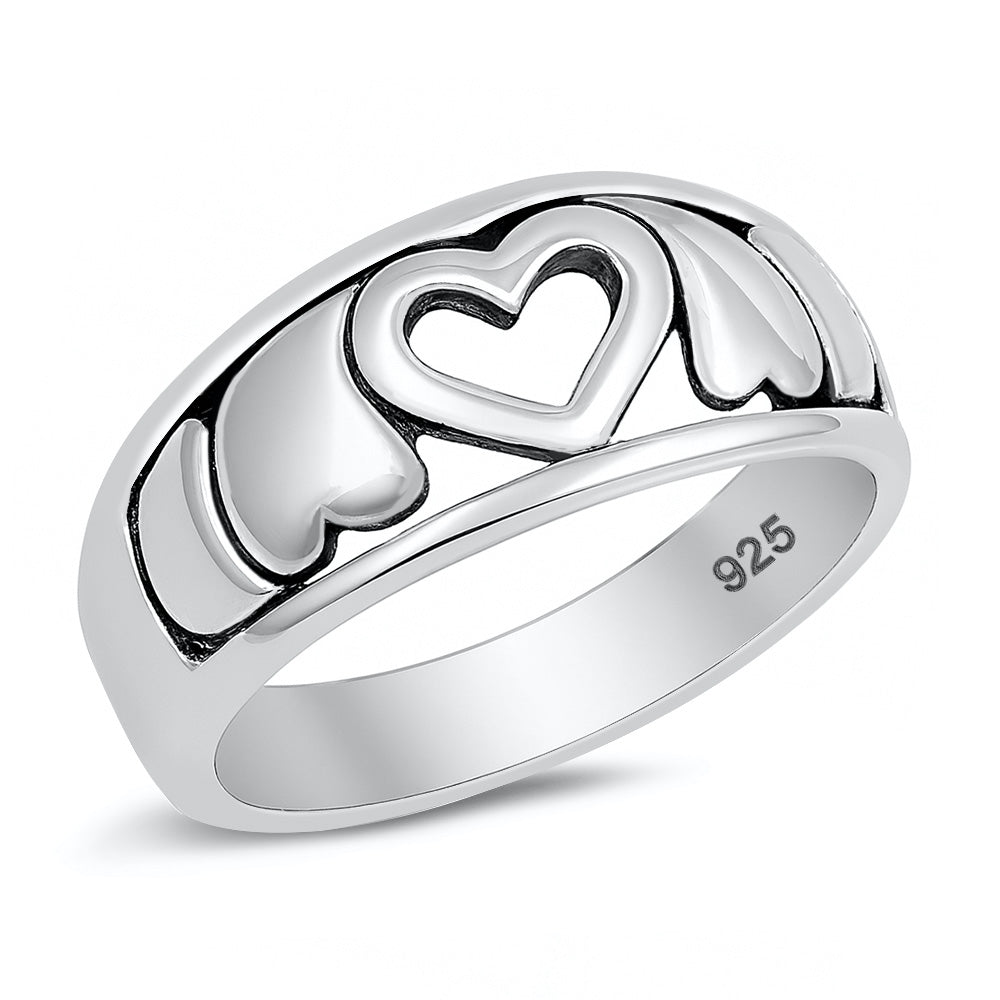 Silver Ring - Heart