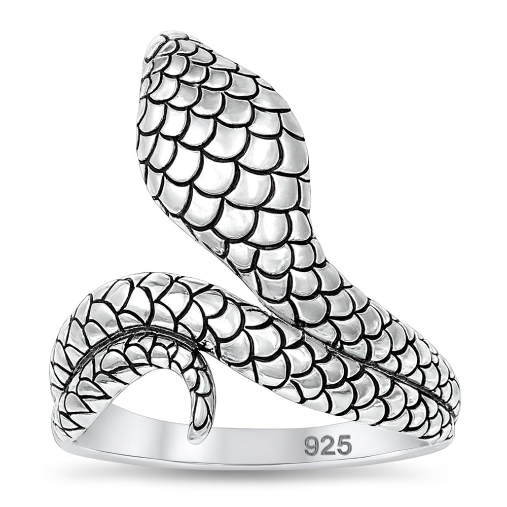 Silver Ring - Snake