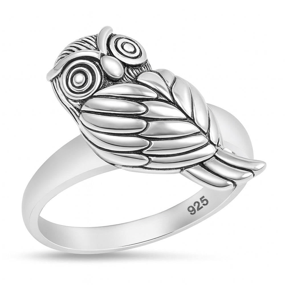Silver Ring - Owl