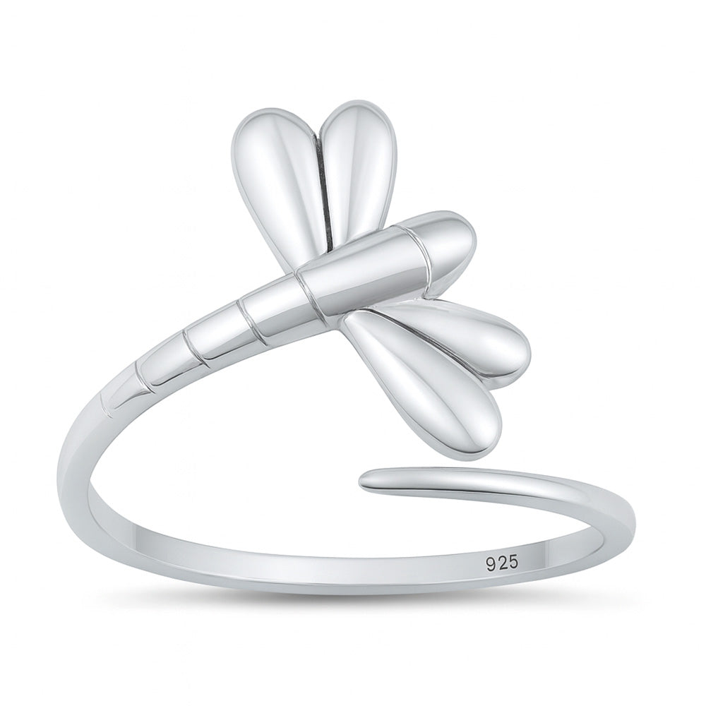 Silver Ring - Dragonfly