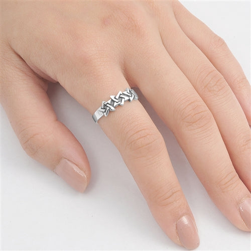 Silver Ring - Star
