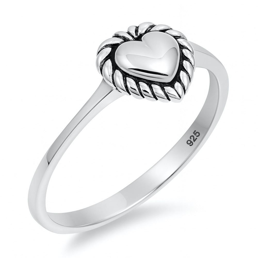 Silver Ring - Heart