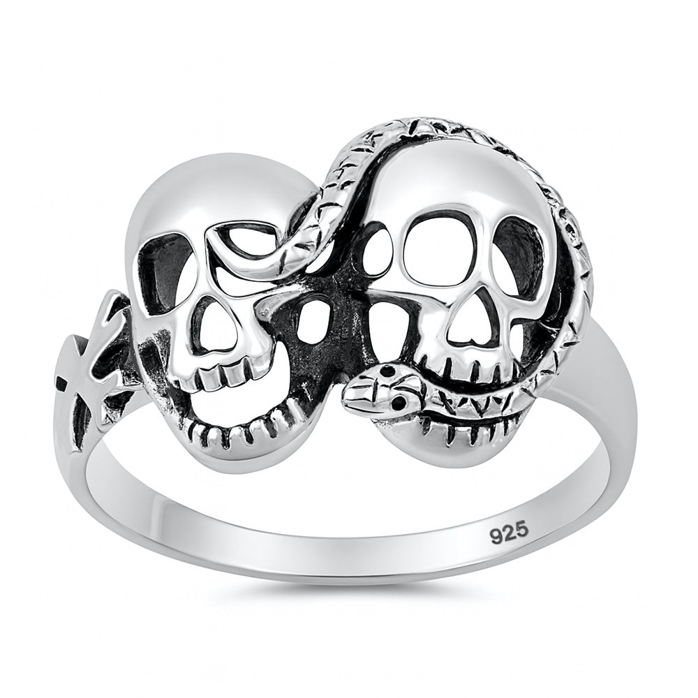 Silver Ring - Skulls