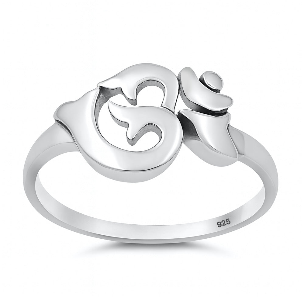 Silver Ring - Om Sign