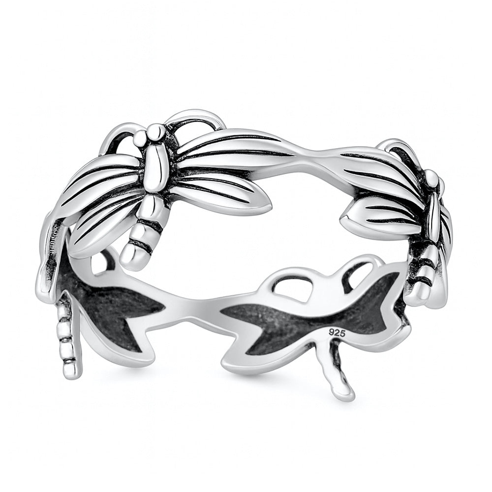 Silver Ring - Dragonfly