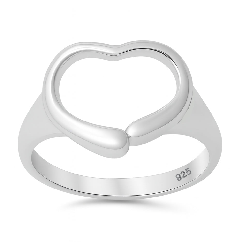 Silver Ring - Heart