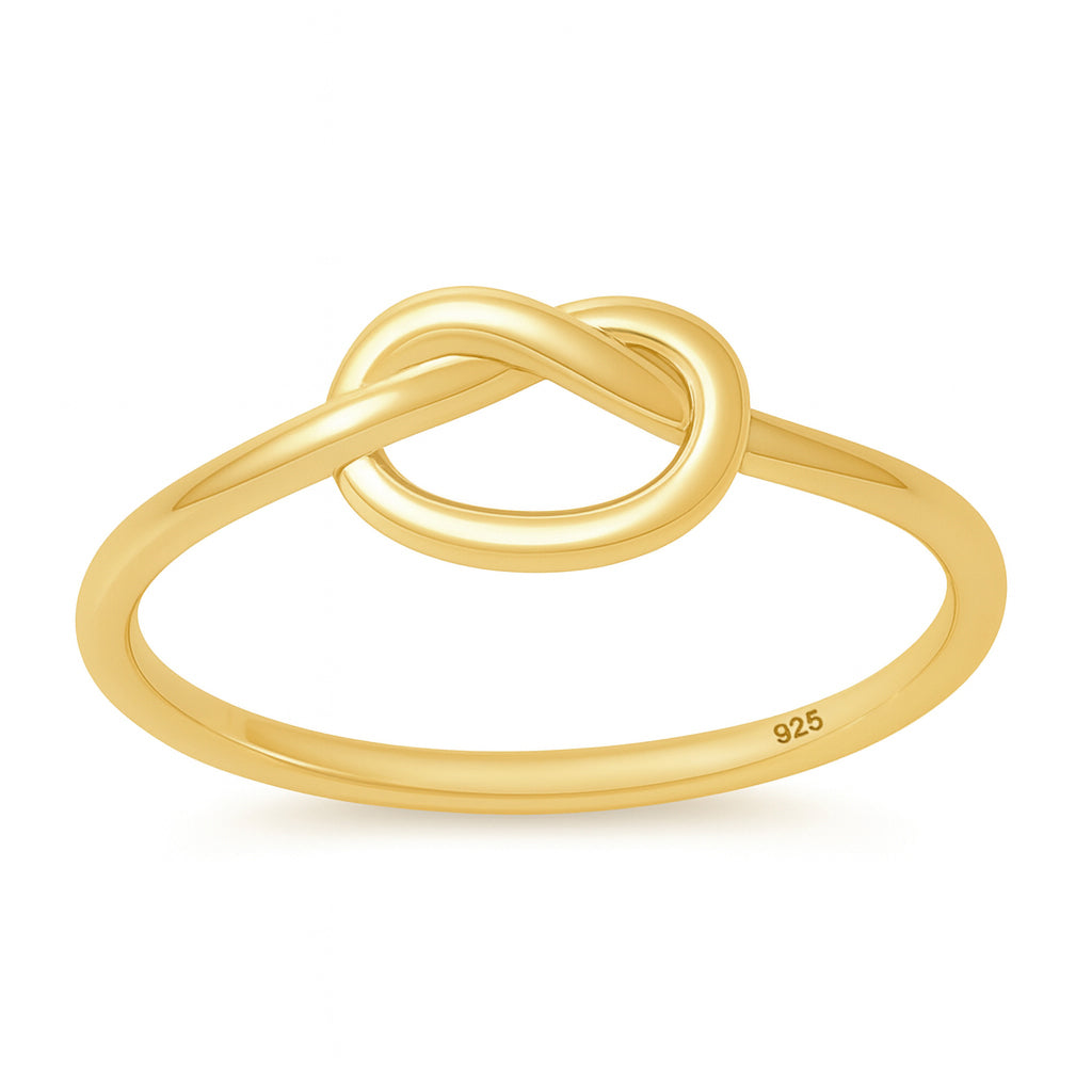 Silver Ring - Love Knot