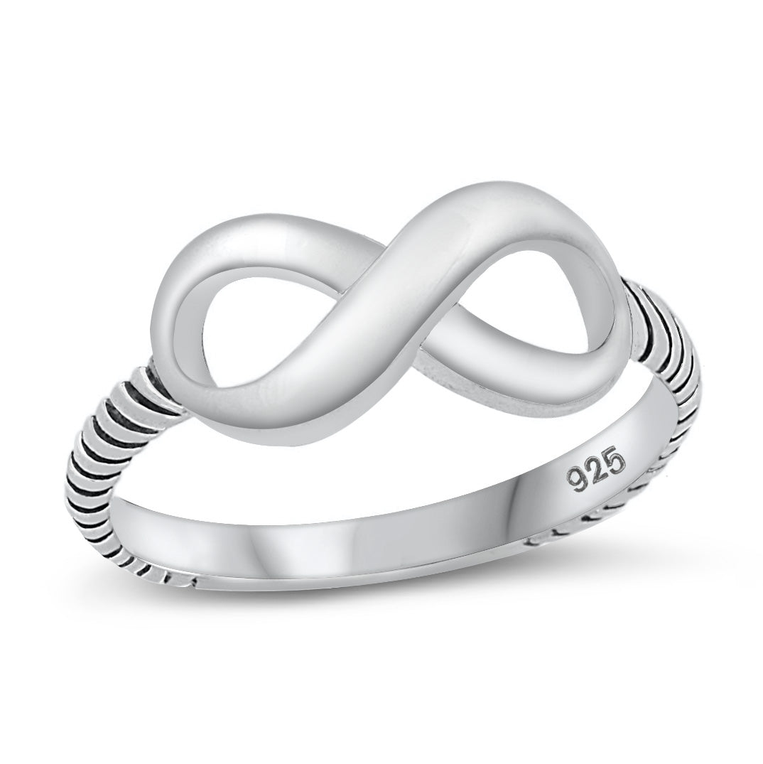 Silver Infinity Ring