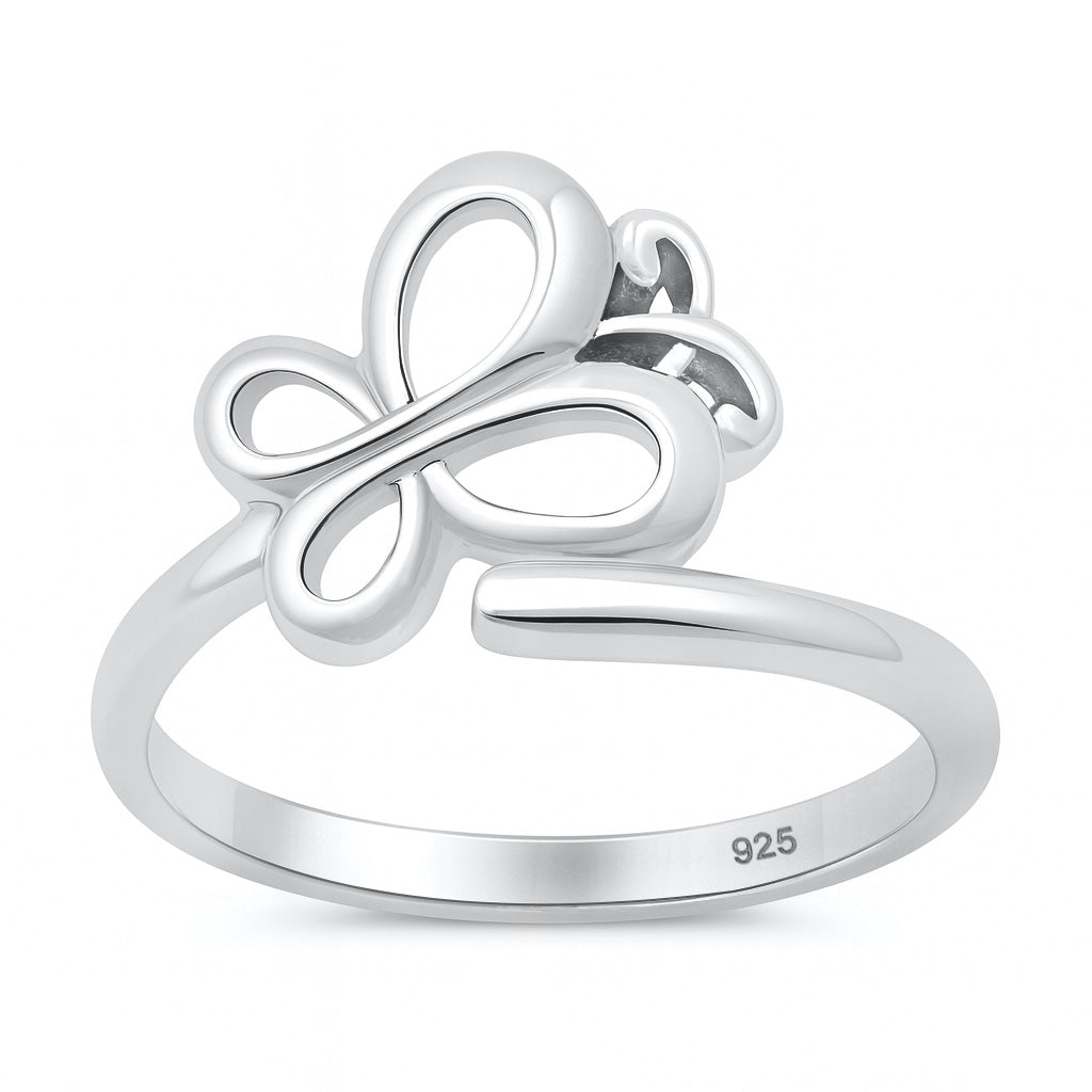Silver Ring - Butterfly