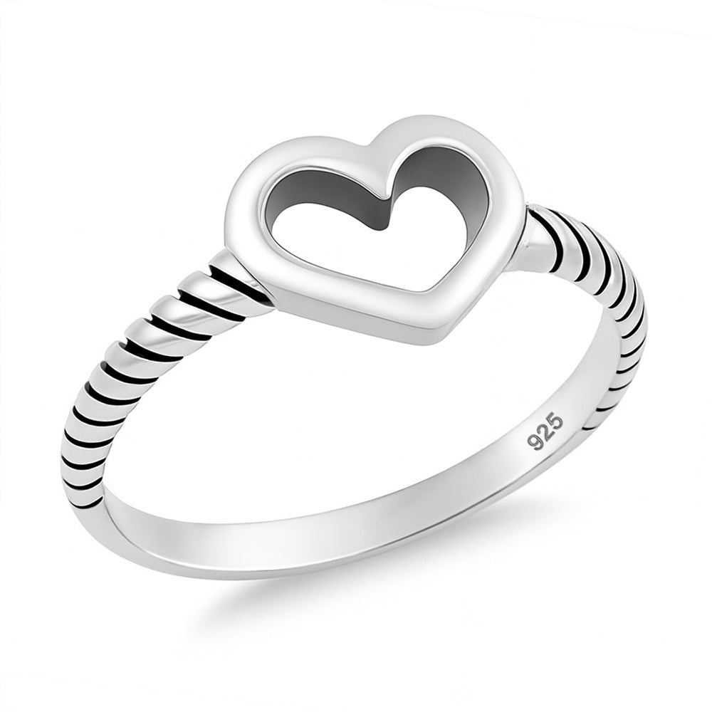 Silver Ring - Heart