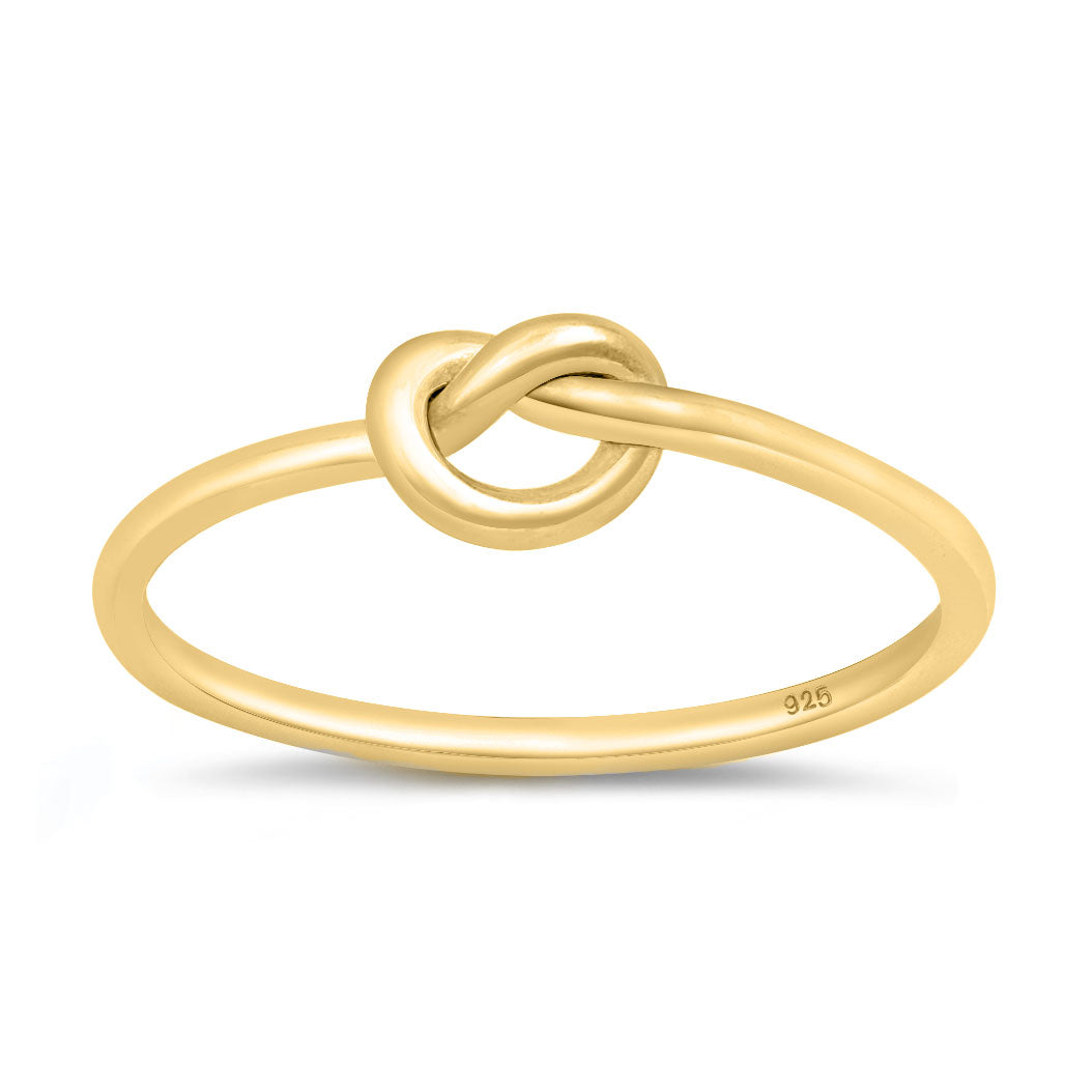 Silver Ring - Love Knot