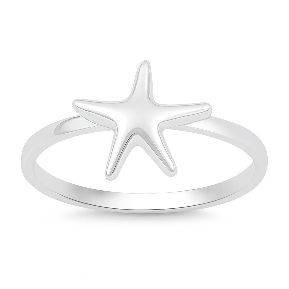 Silver Ring - Starfish