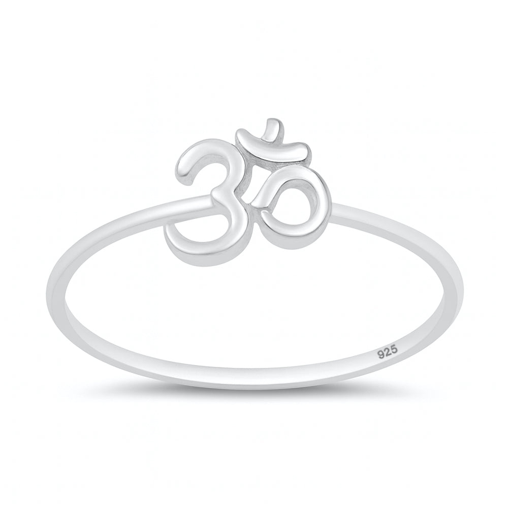 Silver Ring - Om Sign