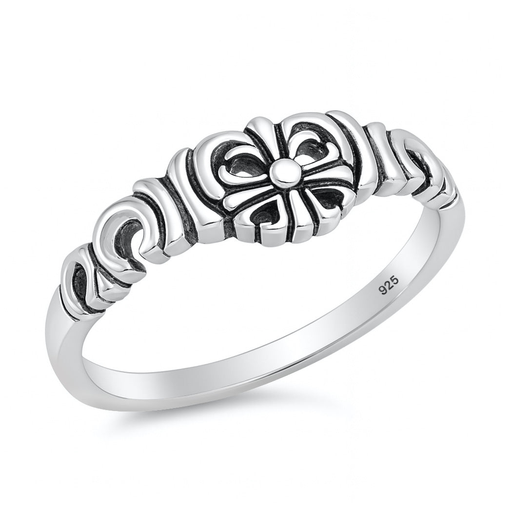Silver Ring - Cross