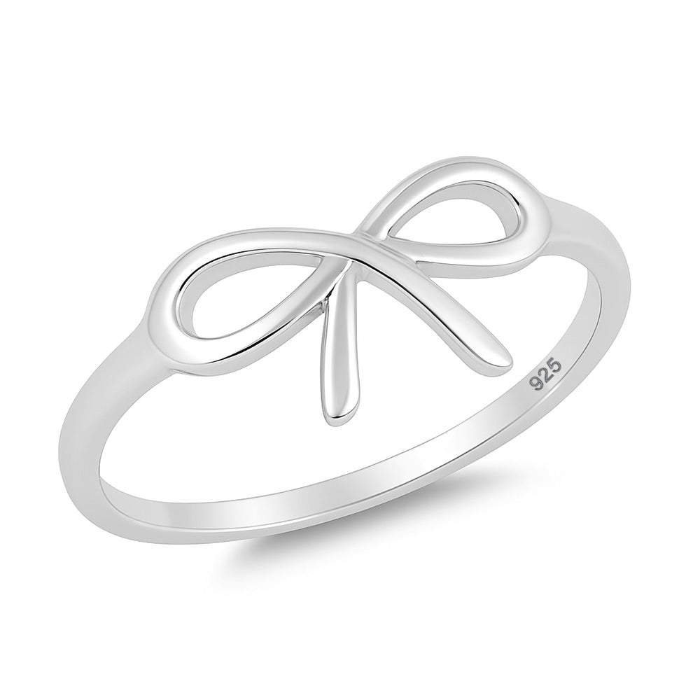 Silver Ring - Ribbon