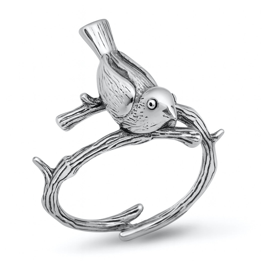 Silver Ring - Bird