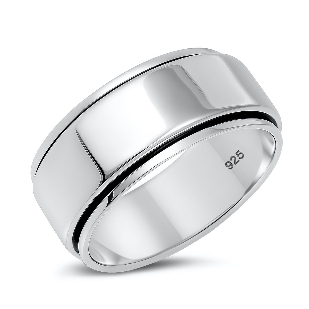 Silver Spinner Ring