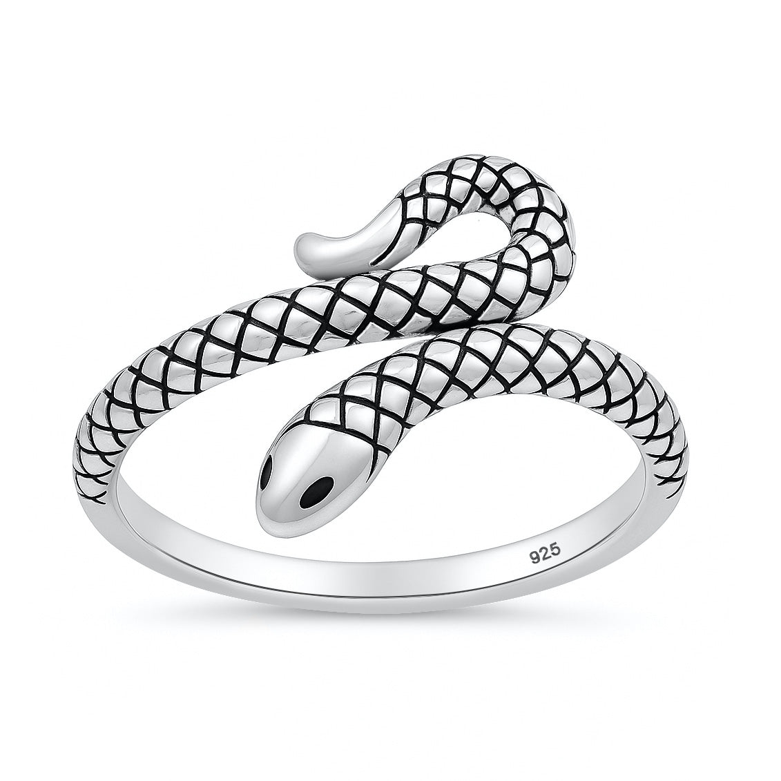Silver Ring - Snake