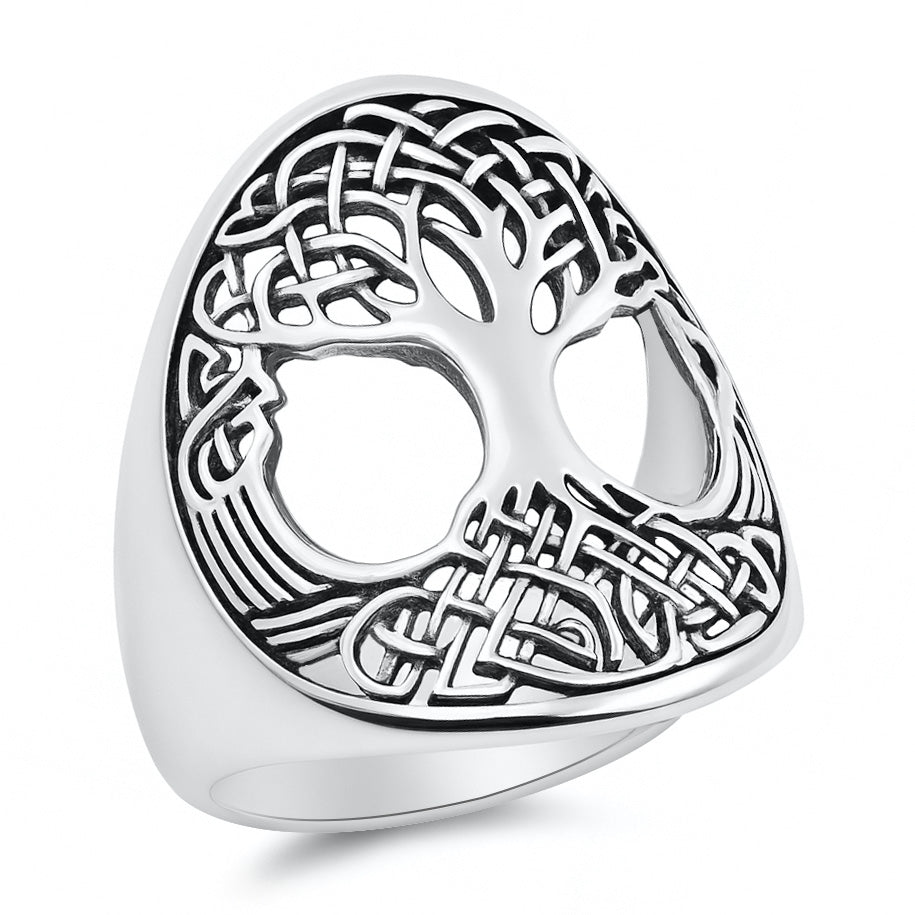 Silver Ring - Tree of Life