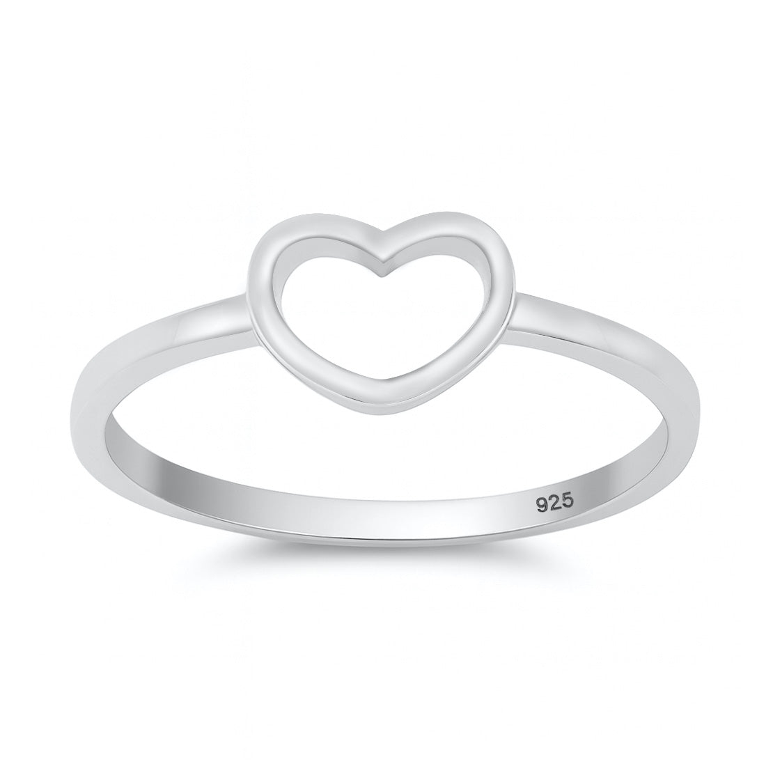 Silver Ring - Heart