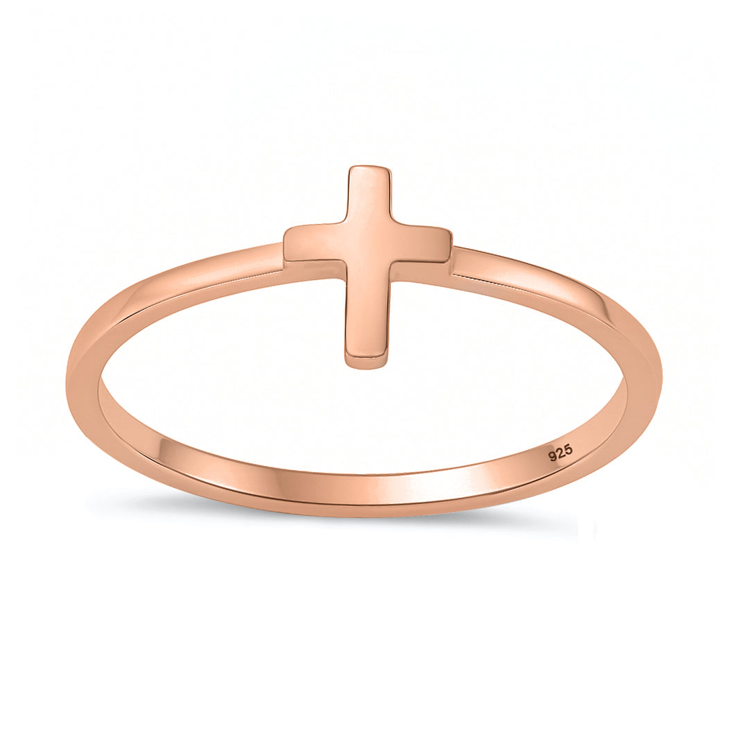 Silver Ring - Cross