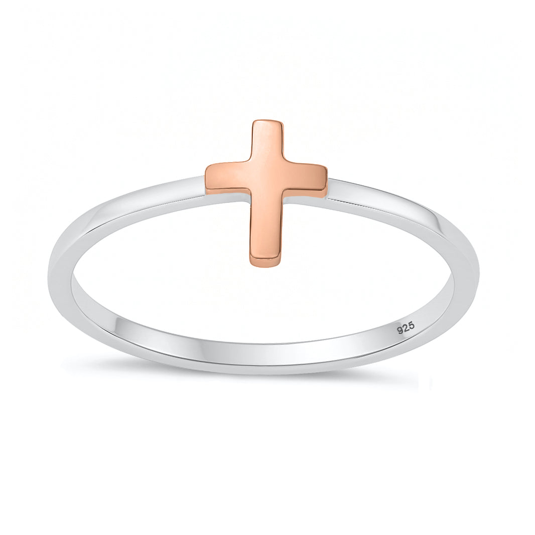 Silver Ring - Cross