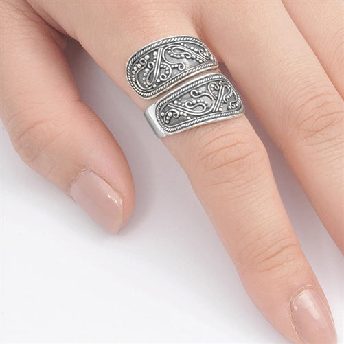 Silver Bali Ring