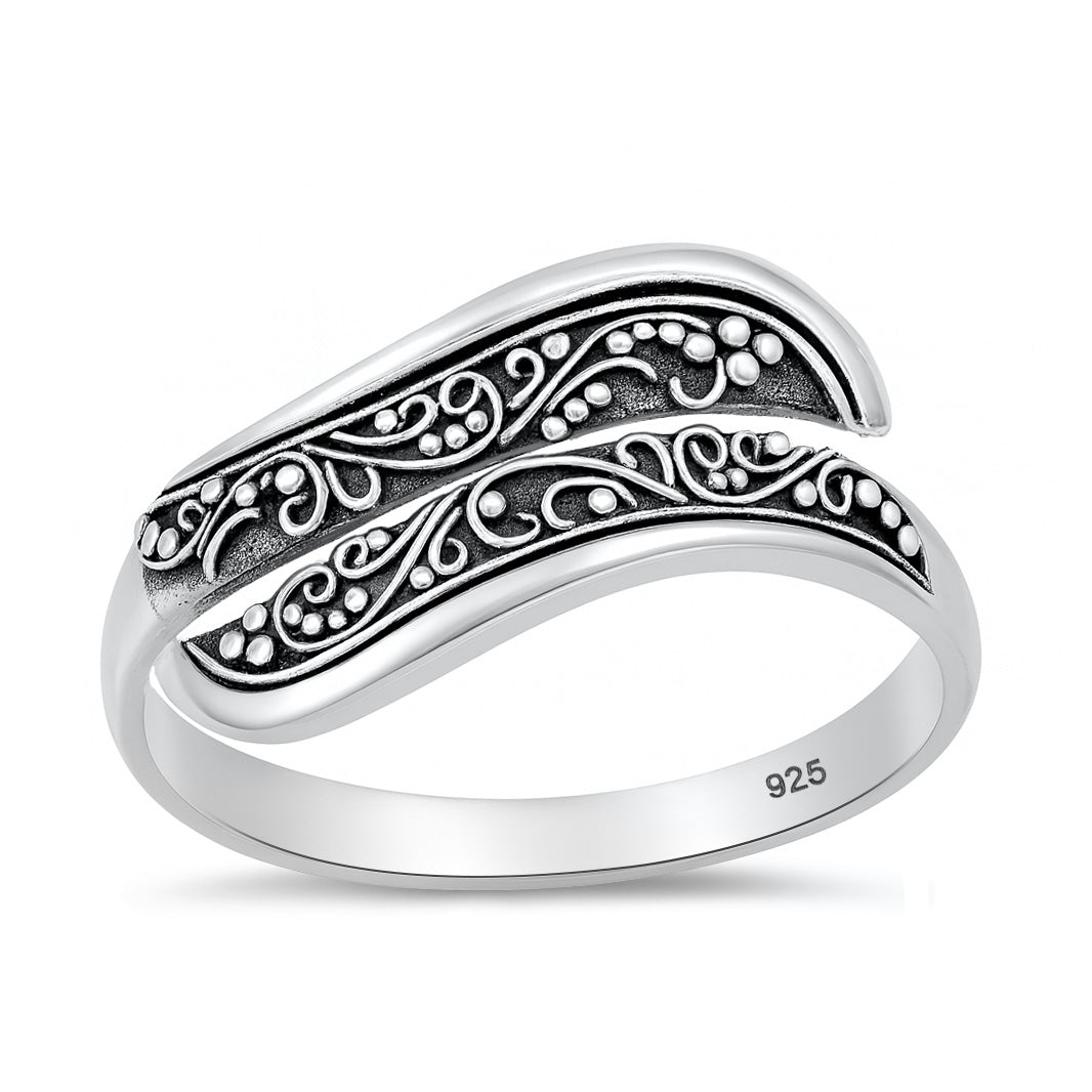 Silver Bali Ring